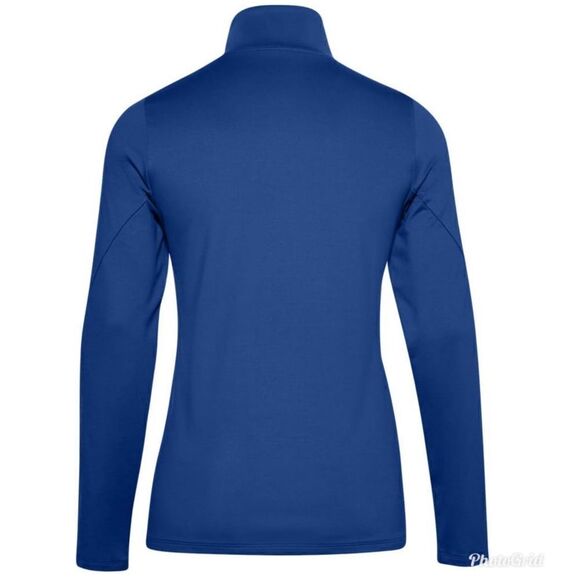 Under Armour Authentics ColdGear 1/2 Zip T-Shirt Pullover Royal Blue Jacket - Picture 5 of 11